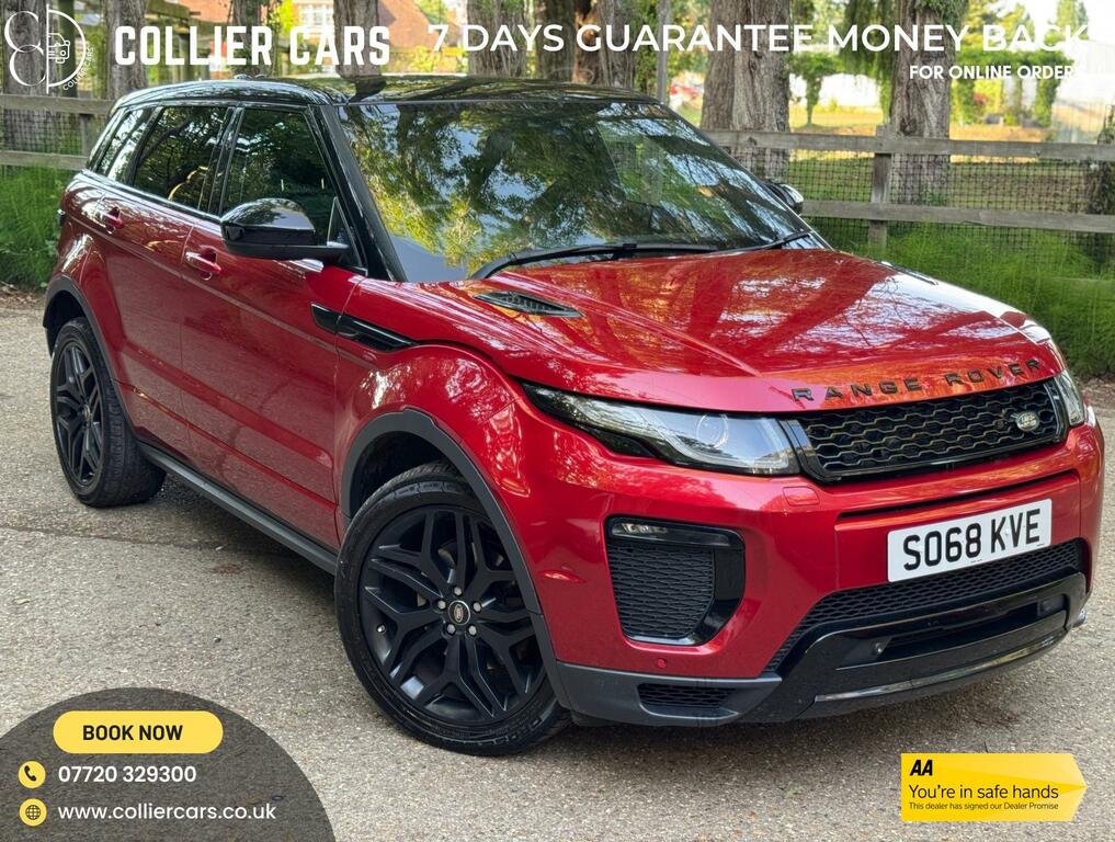 Land Rover Range Rover Evoque 2.0 Td4 Hse Dynamic Suv 4Wd Euro 6 Red