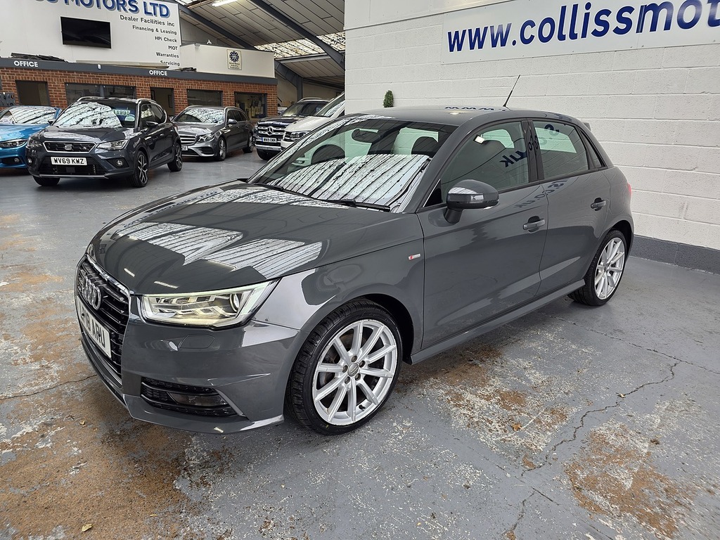 Audi A1 1.4 Tfsi S Line Sportback Euro 6 LP18ARU Grey #3