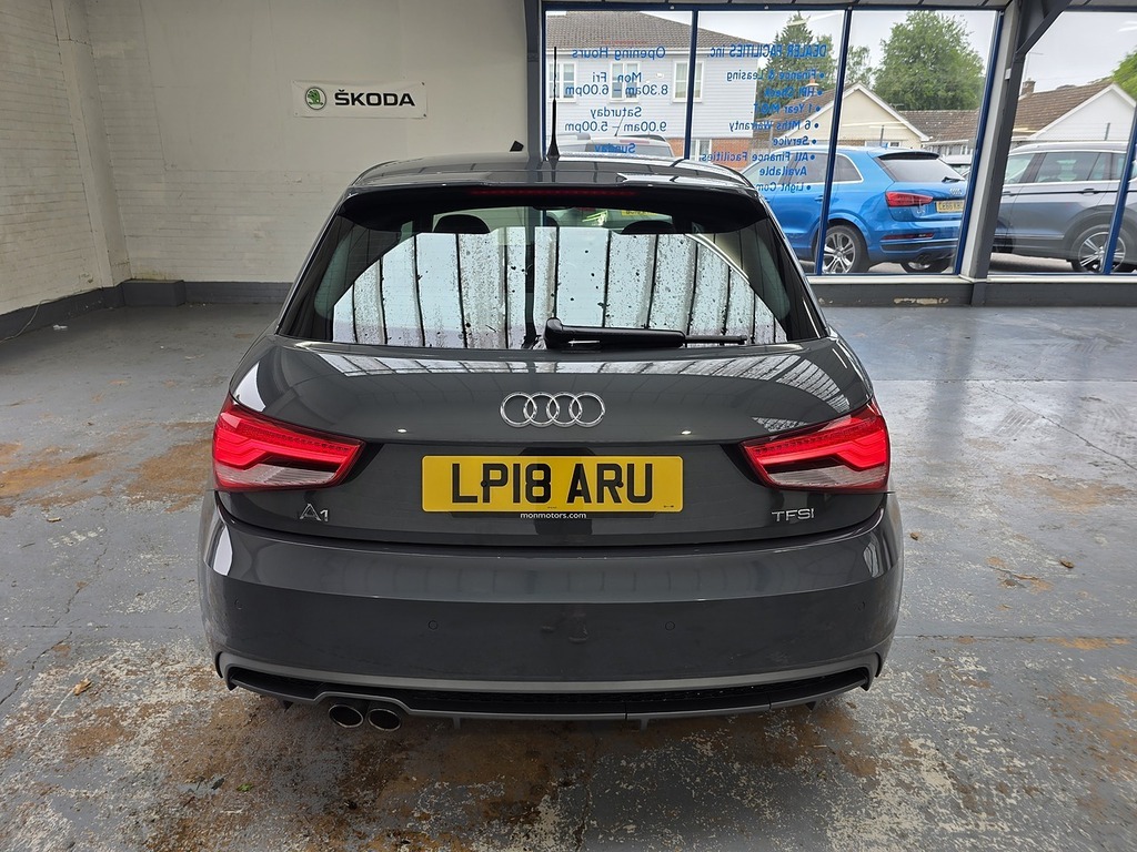 Audi A1 1.4 Tfsi S Line Sportback Euro 6 LP18ARU Grey #5