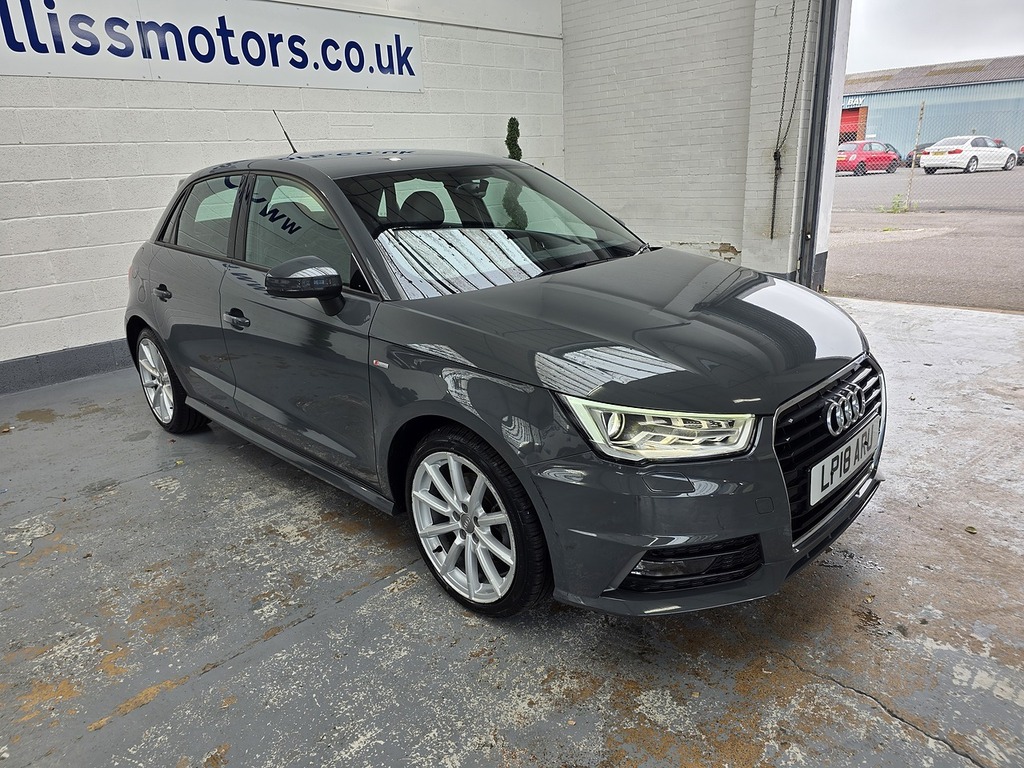 Audi A1 1.4 Tfsi S Line Sportback Euro 6 LP18ARU Grey #2