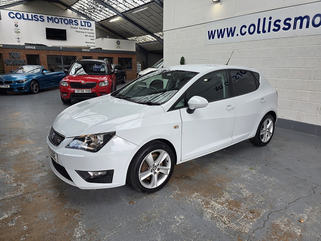 Seat Ibiza 1.0 Ecotsi Fr Hatchback Dsg Euro 6 Ss YT17GOE White #4