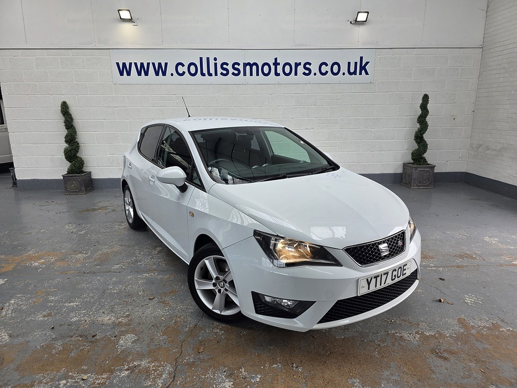 Seat Ibiza 1.0 Ecotsi Fr Hatchback Dsg Euro 6 Ss White