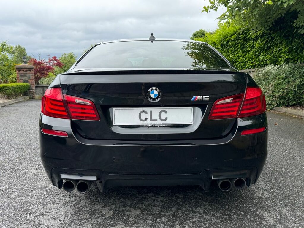 BMW 5 Series M5 Black #5