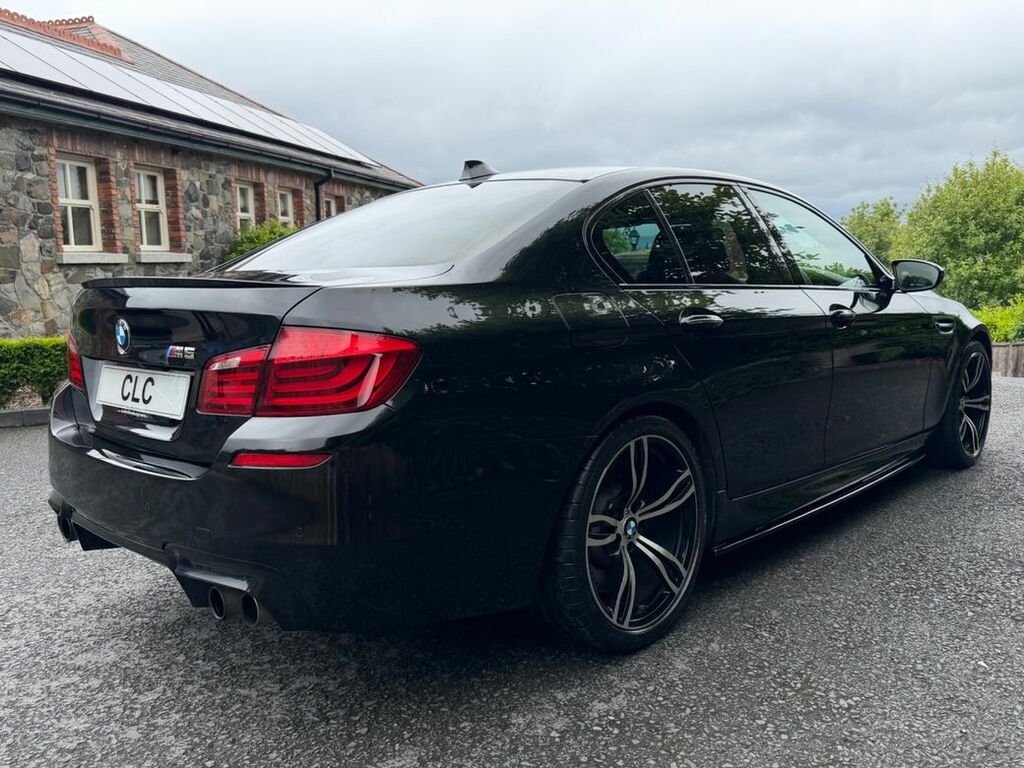 BMW 5 Series M5 Black #6