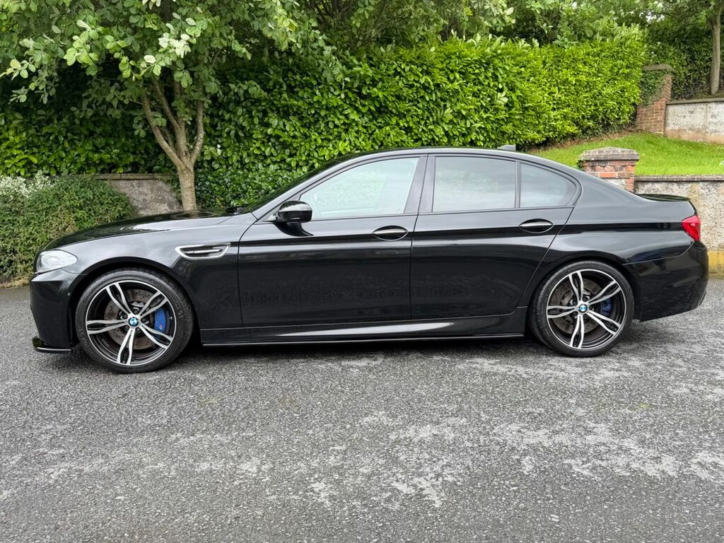 BMW 5 Series M5 Black #3
