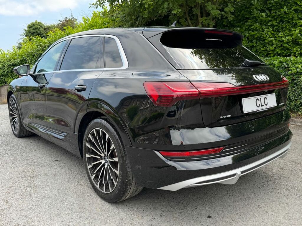 Audi E-Tron S S Line 50 Quattro Black #4