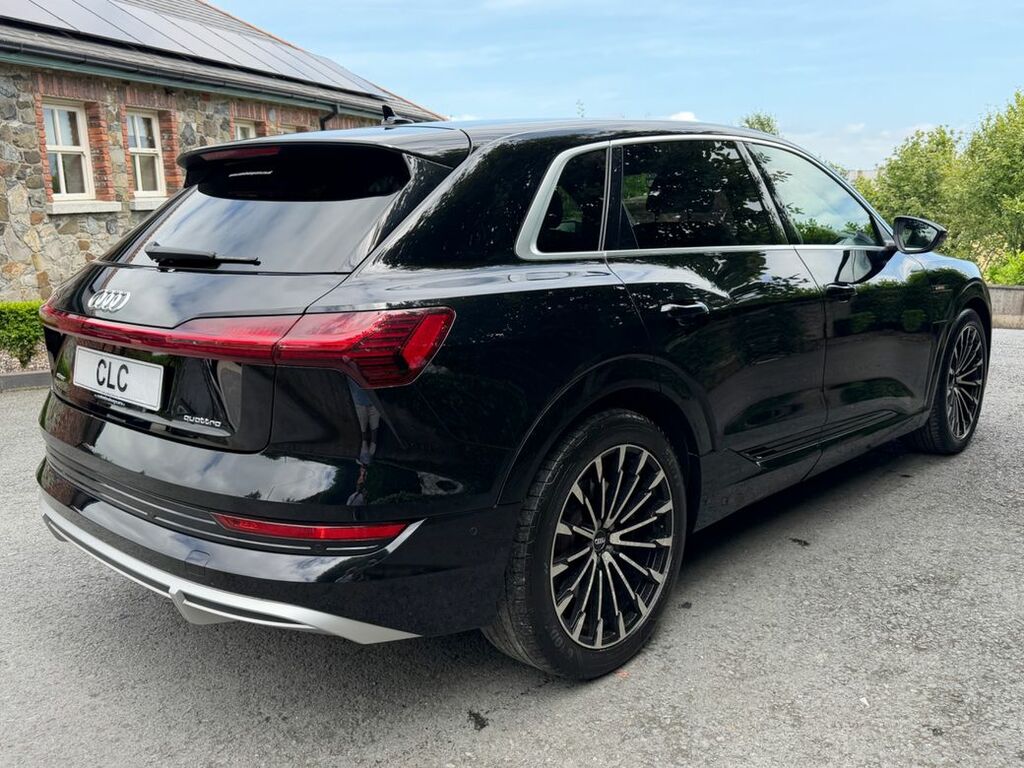 Audi E-Tron S S Line 50 Quattro Black #6