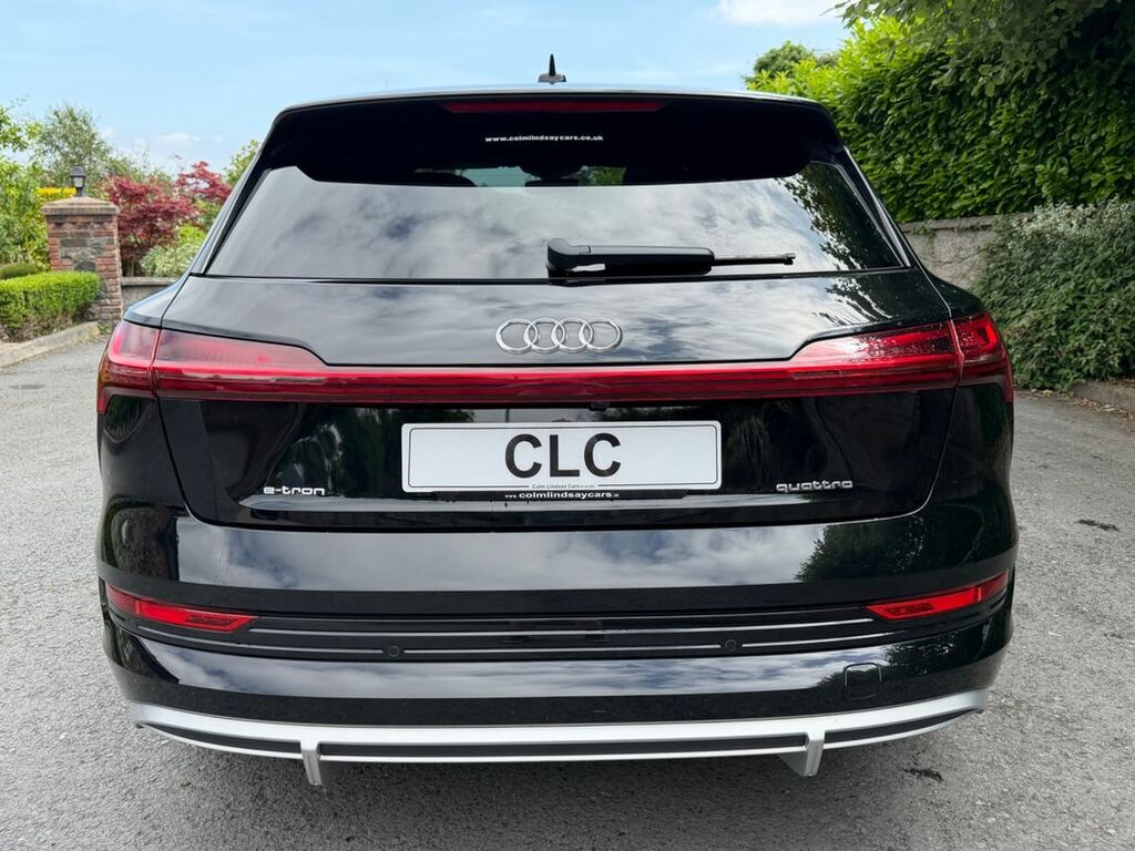 Audi E-Tron S S Line 50 Quattro Black #5