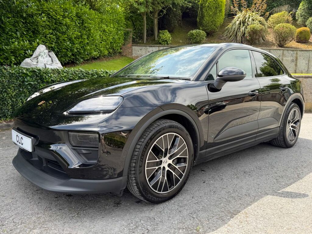 Porsche Macan Ev  Black #2