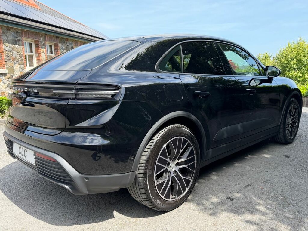 Porsche Macan Ev  Black #6