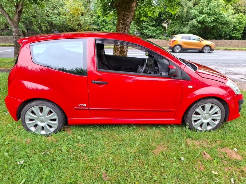 Citroen C2 16V Vts Red #2