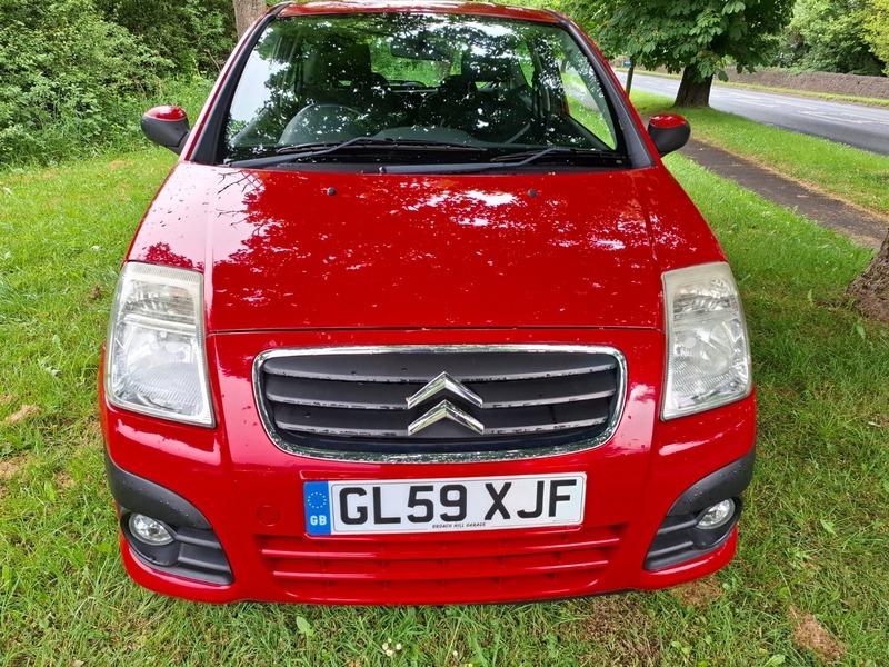 Citroen C2 16V Vts Red #5