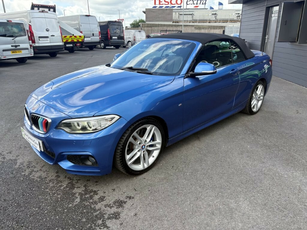 BMW 2 Series 2.0 220D M Sport 190 Convertible - Blue #3