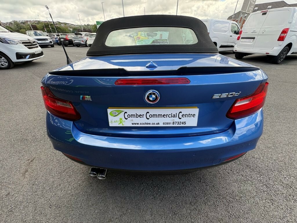 BMW 2 Series 2.0 220D M Sport 190 Convertible - Blue #5