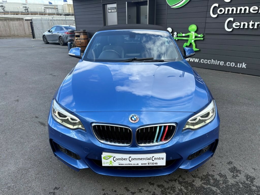 BMW 2 Series 2.0 220D M Sport 190 Convertible - Blue #2
