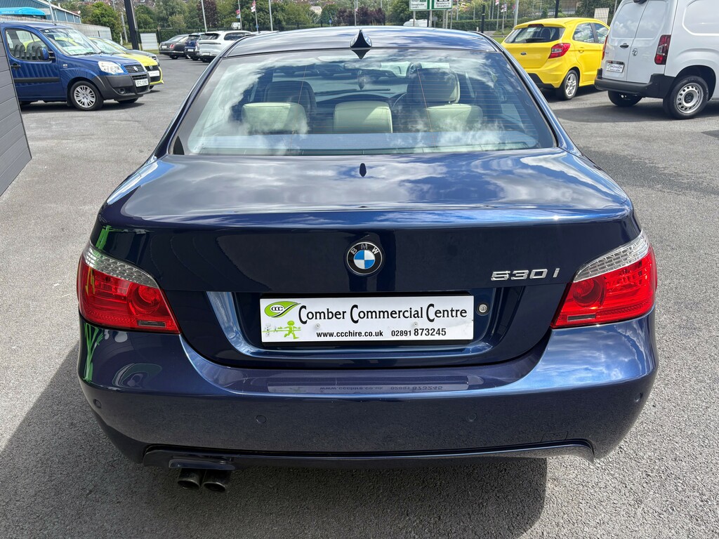 BMW 5 Series M Sport Step Blue #5