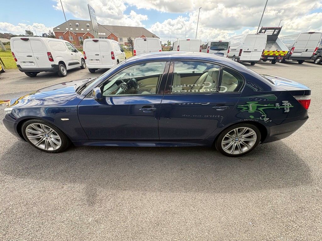 BMW 5 Series M Sport Step Blue #4