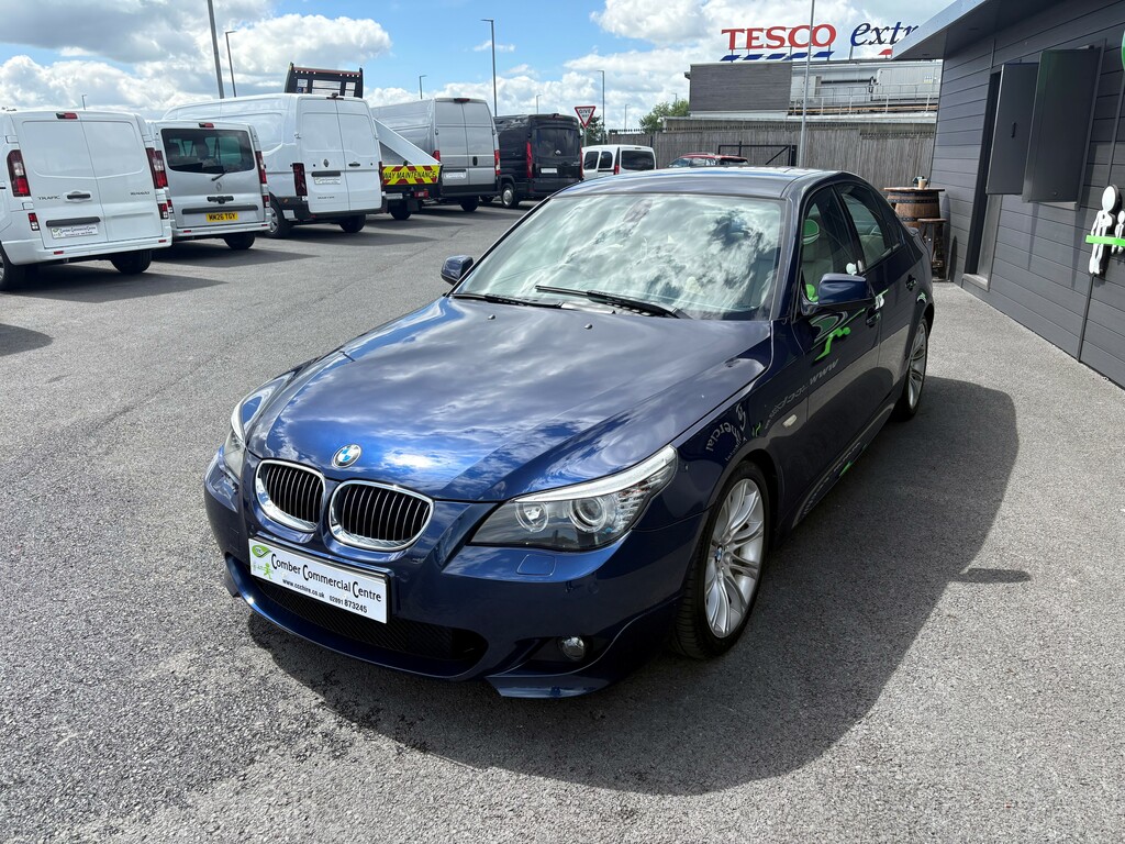 BMW 5 Series M Sport Step Blue #3