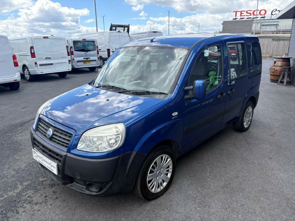 Fiat Doblo 1.3 Multijet 16V Active 70Bhp Estate Blue #3
