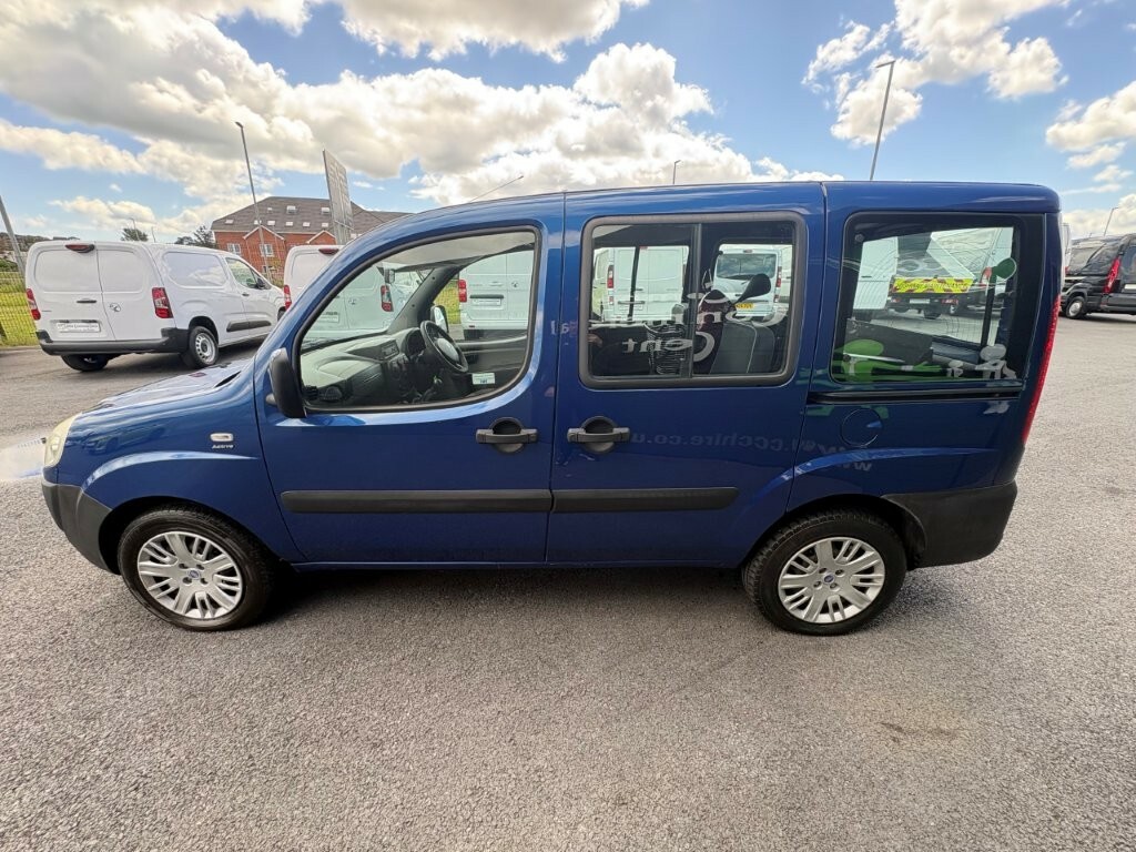 Fiat Doblo 1.3 Multijet 16V Active 70Bhp Estate Blue #4