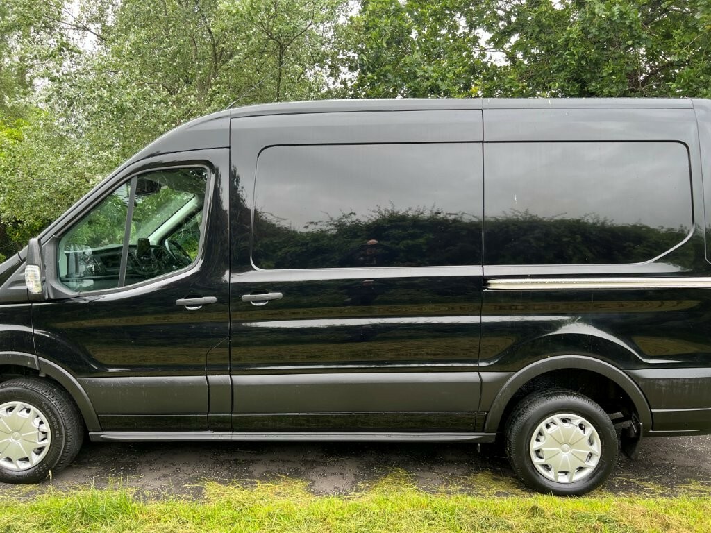 Ford Transit Custom 2.0 290 Ecoblue Trend Fwd 130 L2h2 Black #6