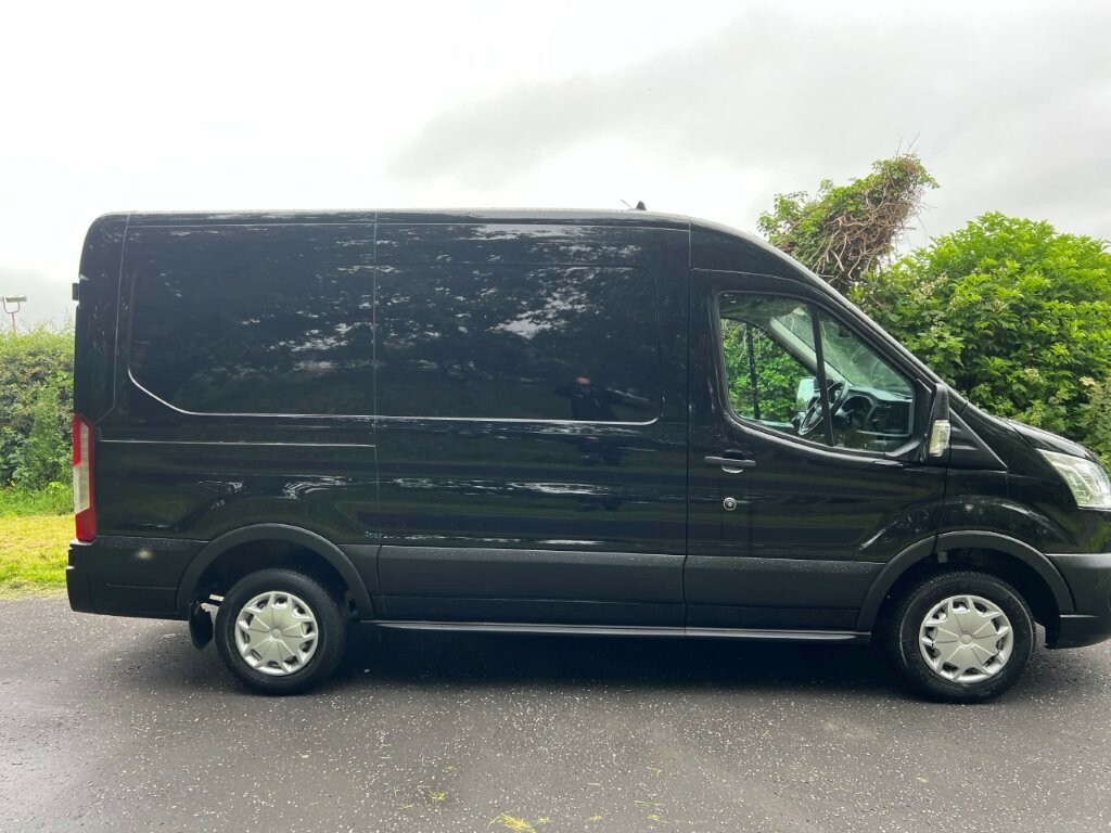 Ford Transit Custom 2.0 290 Ecoblue Trend Fwd 130 L2h2 Black #2