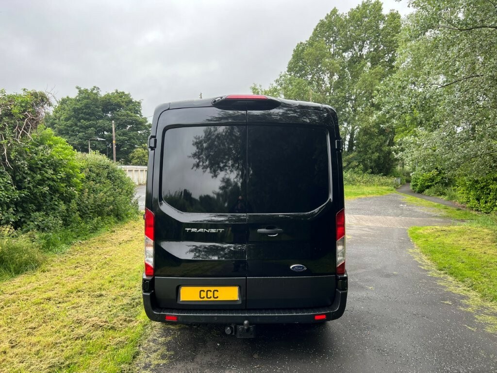 Ford Transit Custom 2.0 290 Ecoblue Trend Fwd 130 L2h2 Black #4