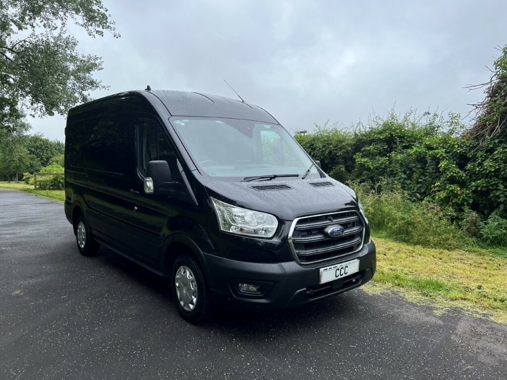Ford Transit Custom 2.0 290 Ecoblue Trend Fwd 130 L2h2 Black