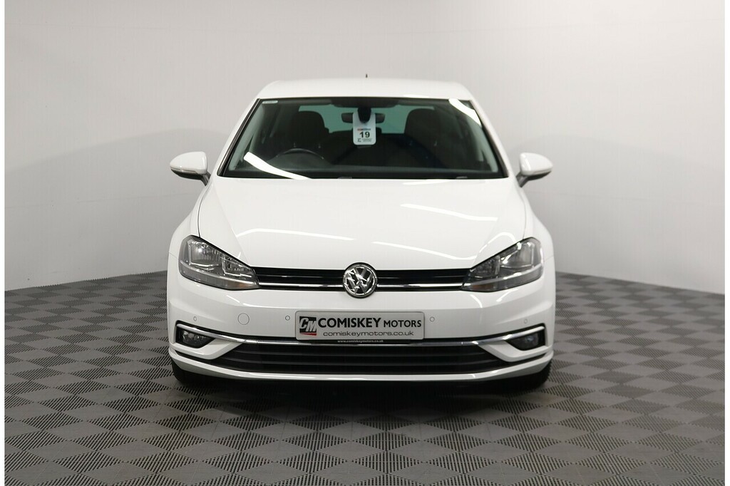 Volkswagen Golf Tdi Gt YD69XTZ White #2