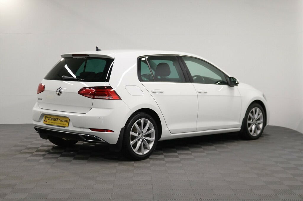 Volkswagen Golf Tdi Gt YD69XTZ White #6