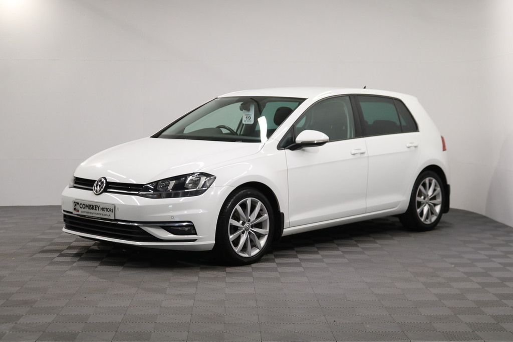 Volkswagen Golf Tdi Gt YD69XTZ White #3