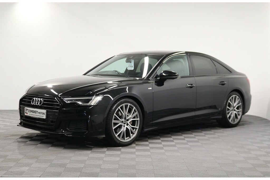 Audi A6 Saloon Tfsi Black Edition KE23WXL Black #3
