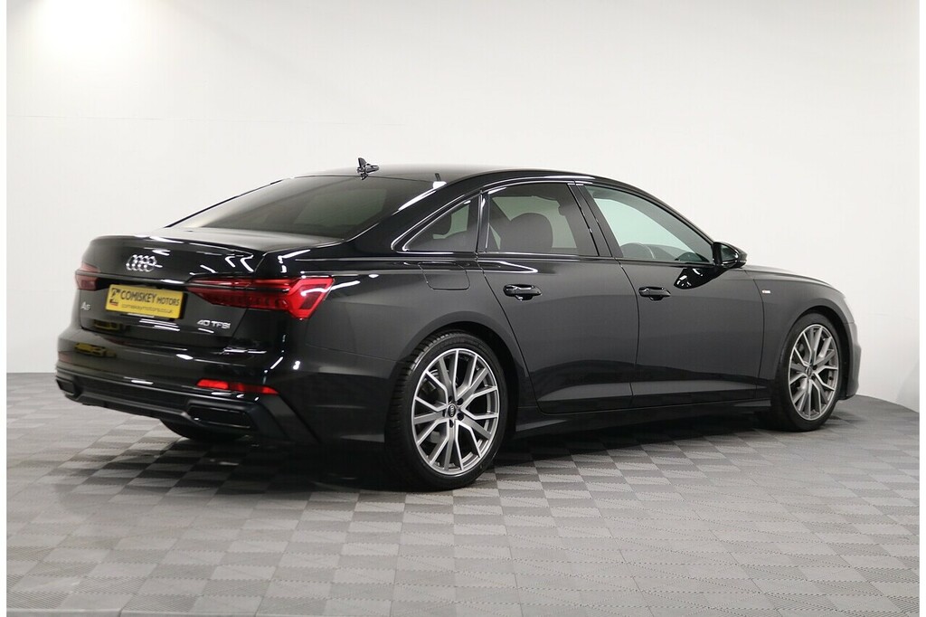 Audi A6 Saloon Tfsi Black Edition KE23WXL Black #6