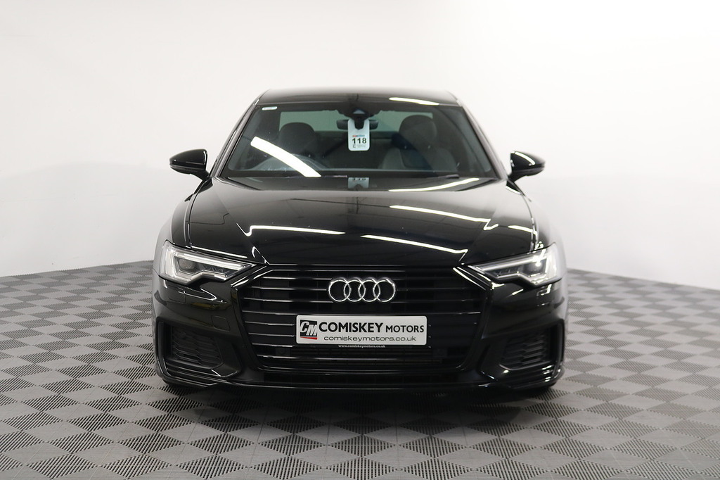 Audi A6 Saloon Tfsi Black Edition KE23WXL Black #2
