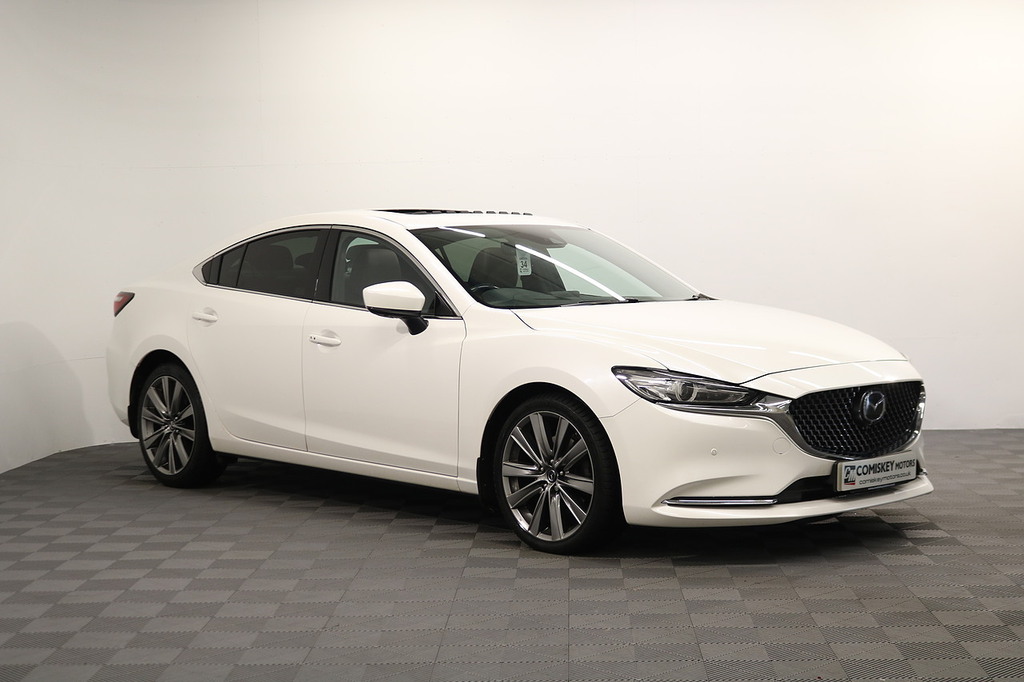 Mazda 6 Skyactiv-d Gt Sport Nav White