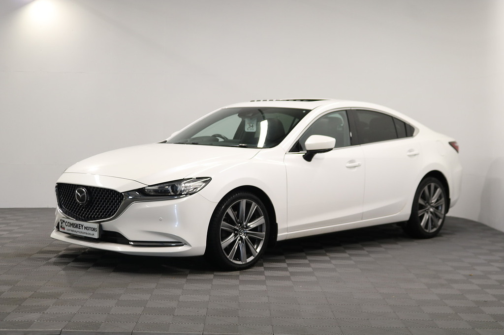 Mazda 6 Skyactiv-d Gt Sport Nav White #3