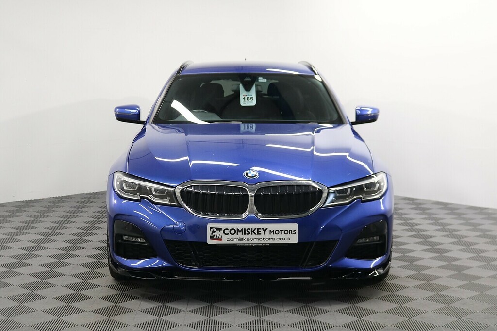 BMW 3 Series 330E M Sport HX71RPU Blue #2