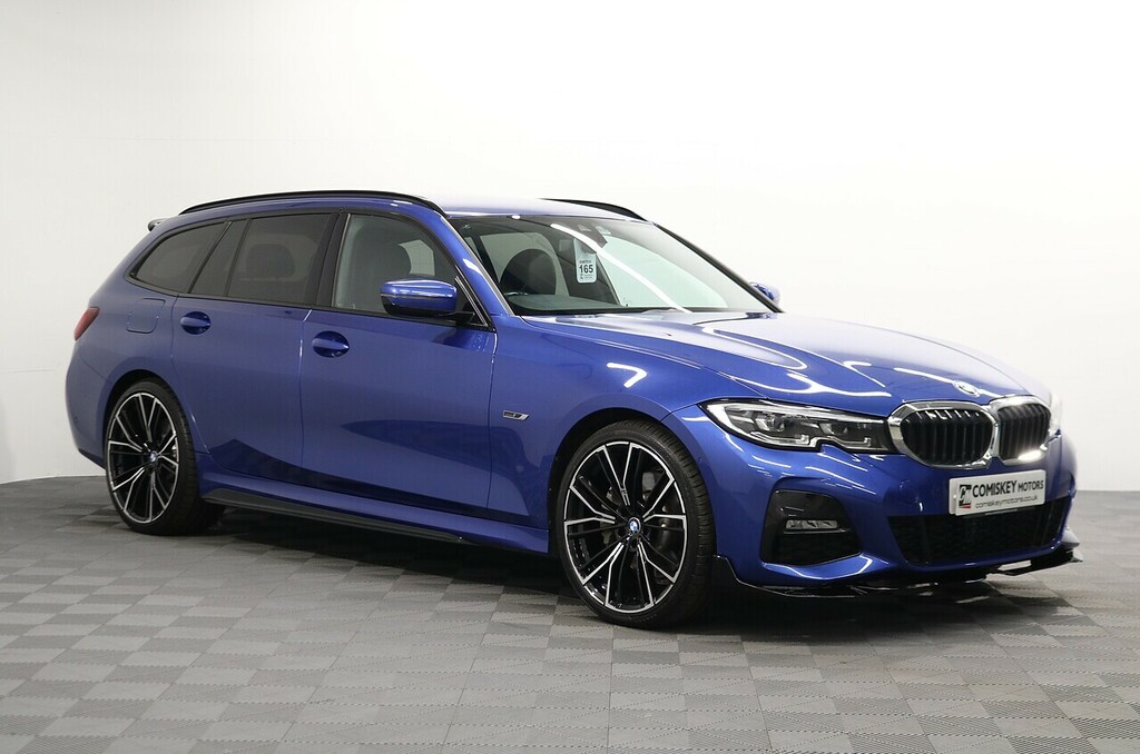 BMW 3 Series 330E M Sport Blue