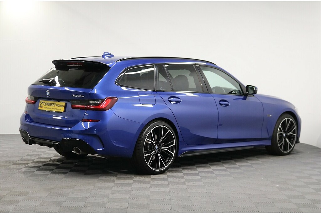 BMW 3 Series 330E M Sport HX71RPU Blue #6