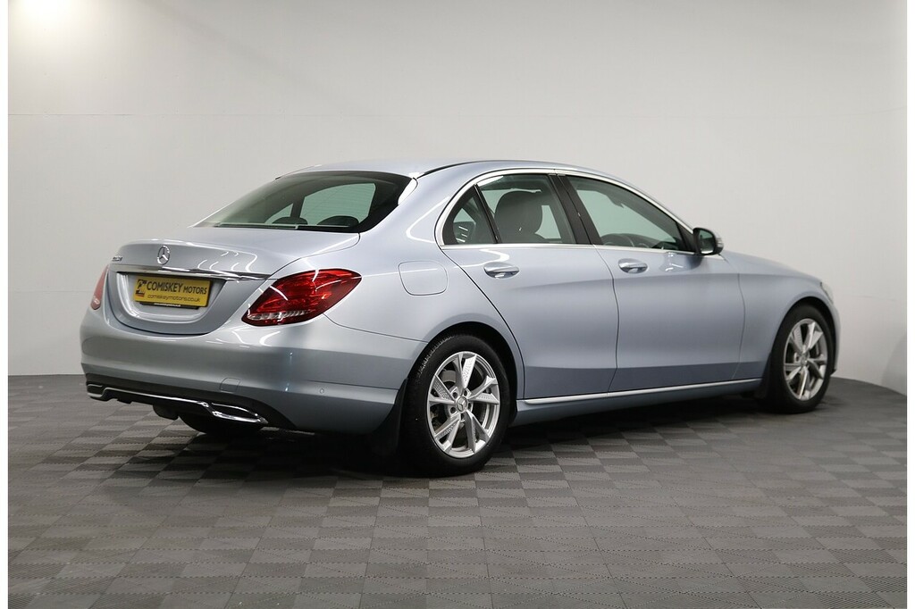 Mercedes-Benz C Class C220d Sport Silver #6