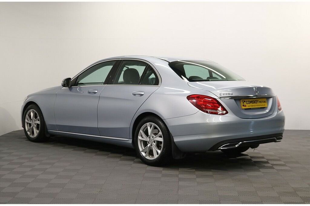 Mercedes-Benz C Class C220d Sport Silver #4