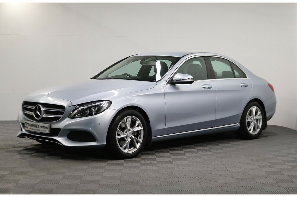 Mercedes-Benz C Class C220d Sport Silver #3