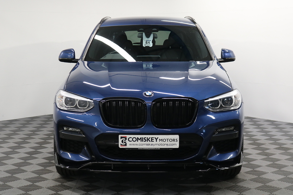 BMW X3 20D Mht M Sport Blue #2