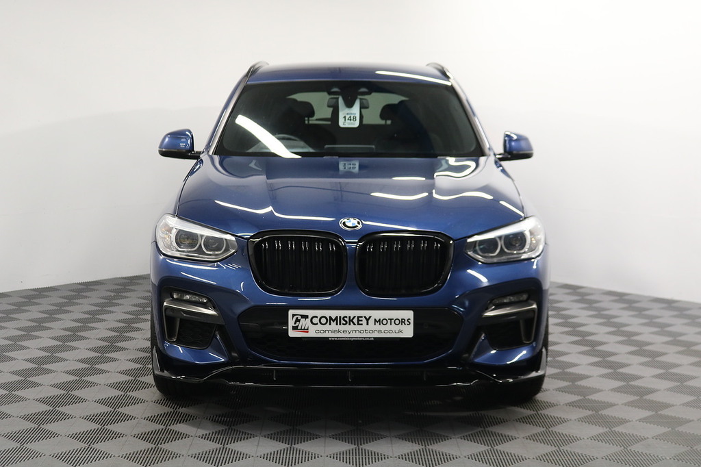BMW X3 20D Mht M Sport LP21ERV Blue #2