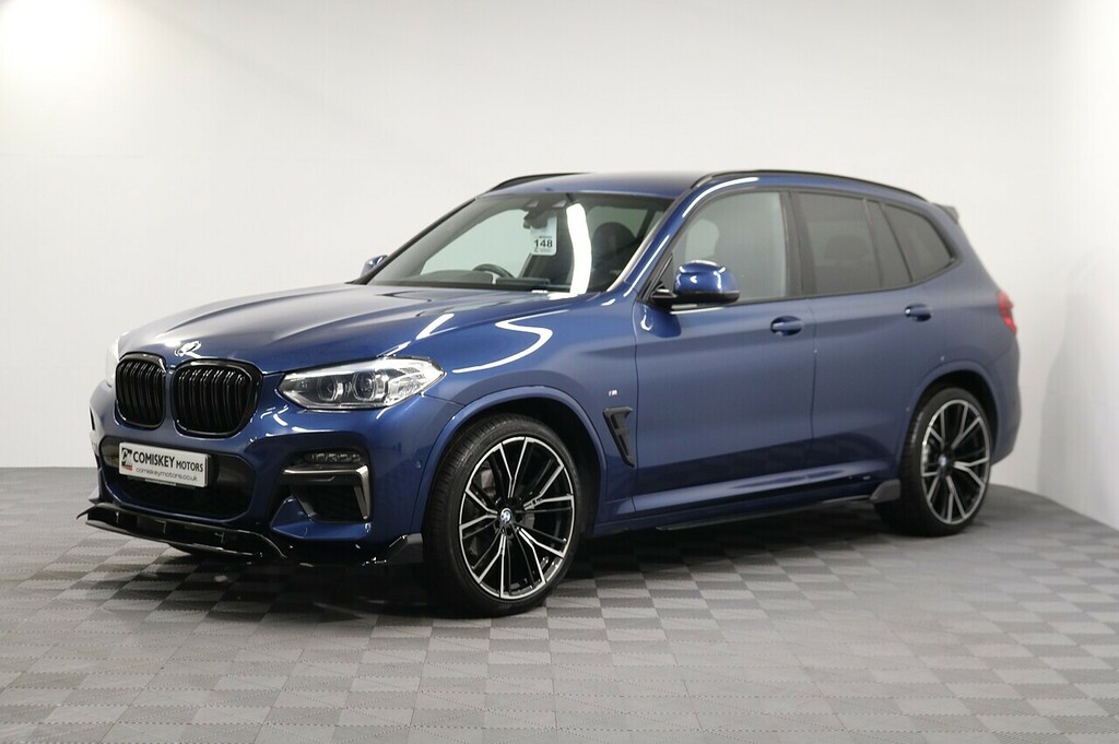 BMW X3 20D Mht M Sport LP21ERV Blue #3