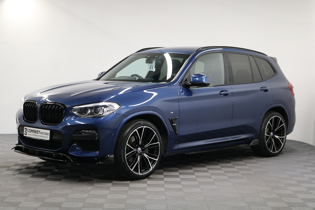 BMW X3 20D Mht M Sport Blue #3