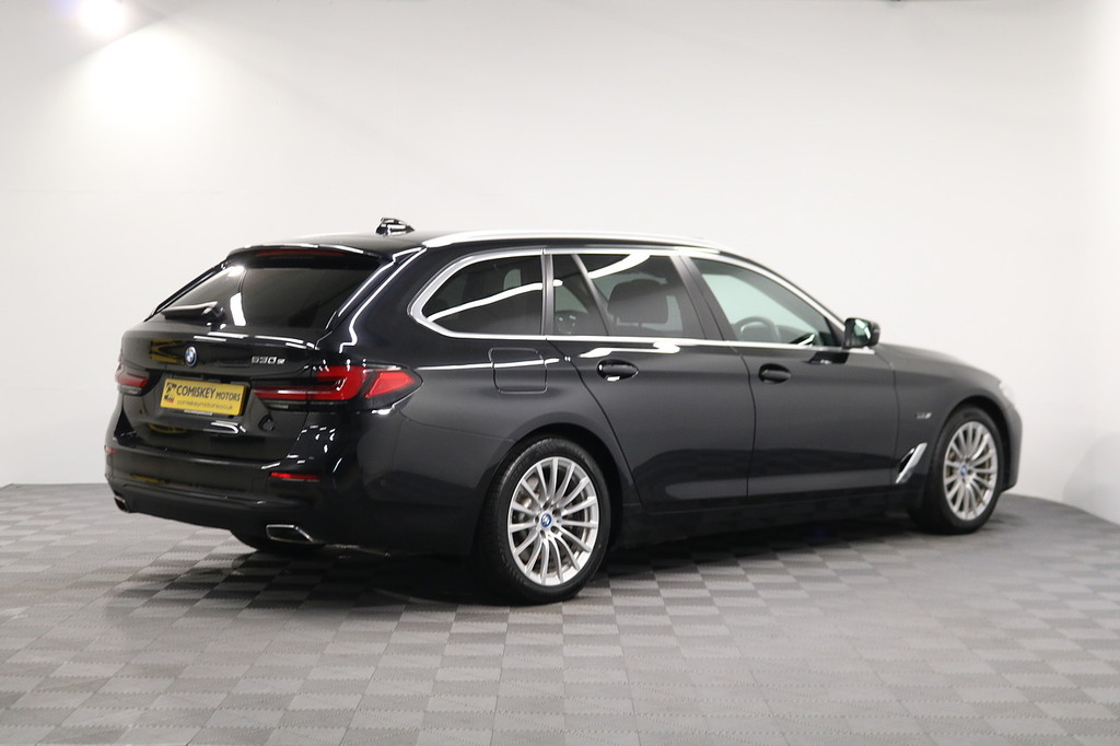 BMW 5 Series 530E Se Blue #6