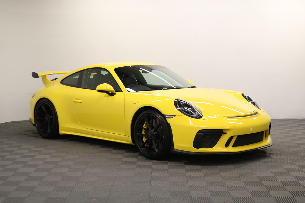 Porsche 911 991 Gt3 Yellow