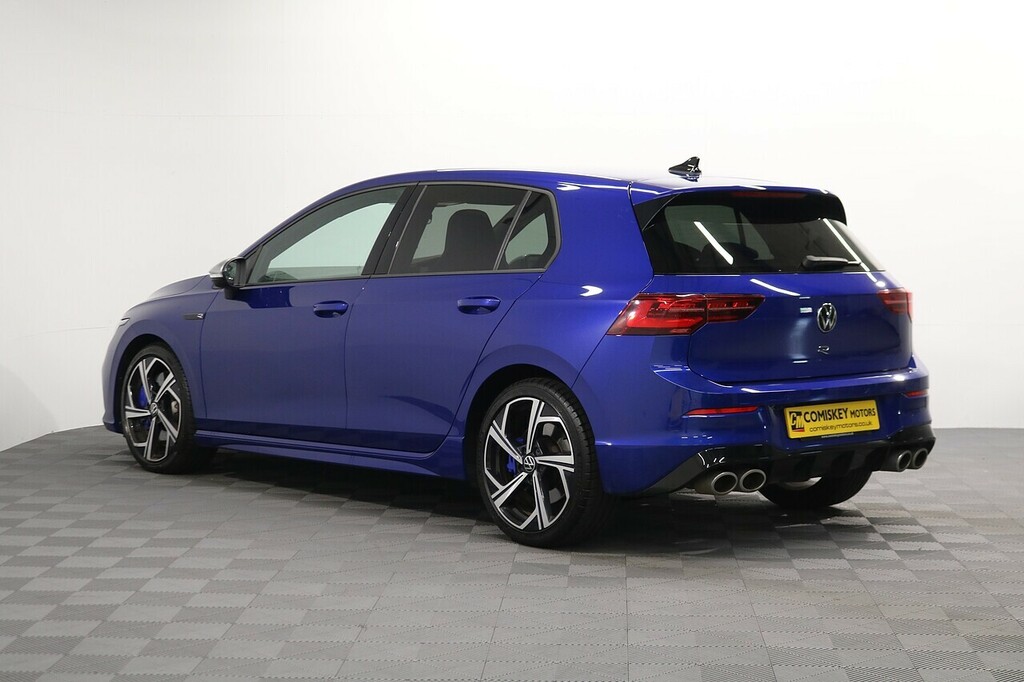 Volkswagen Golf Tsi R Blue #4