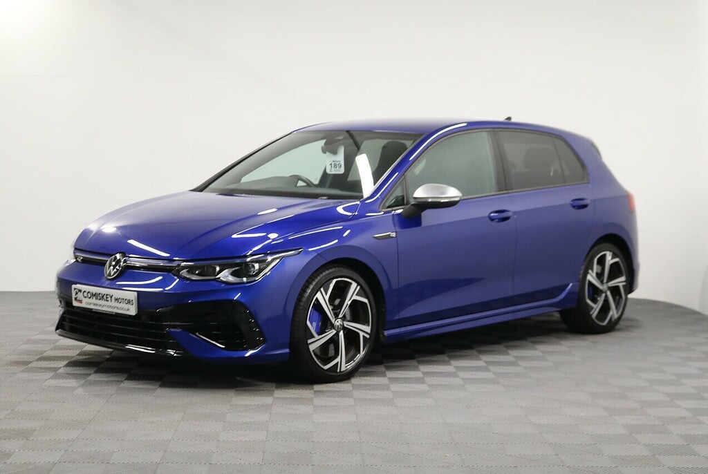 Volkswagen Golf Tsi R Blue #3